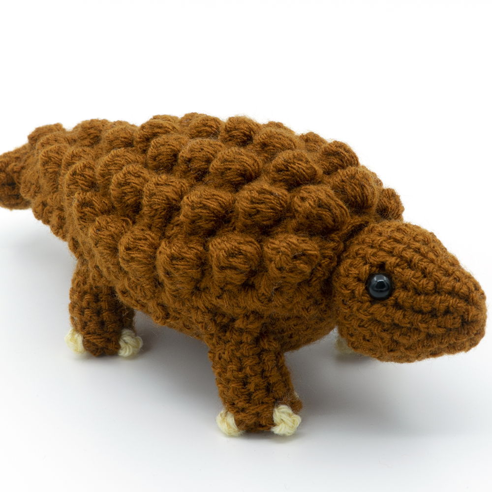 Amigurumi Ankylosaurus Dinosaur