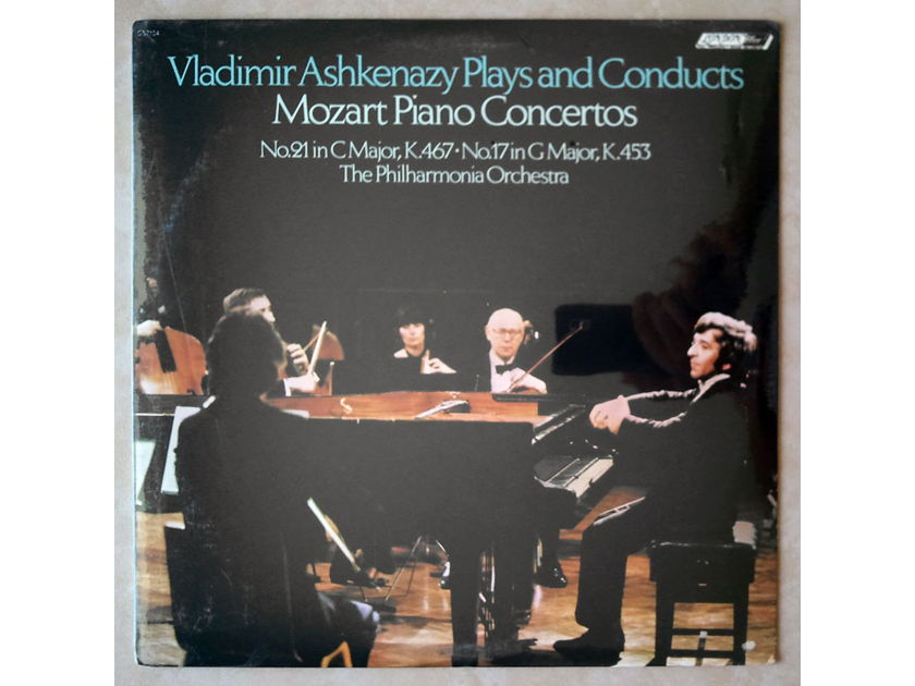 Sealed LONDON ffrr | ASHKENAZY/MOZART - Piano Concertos Nos. 21 & 17