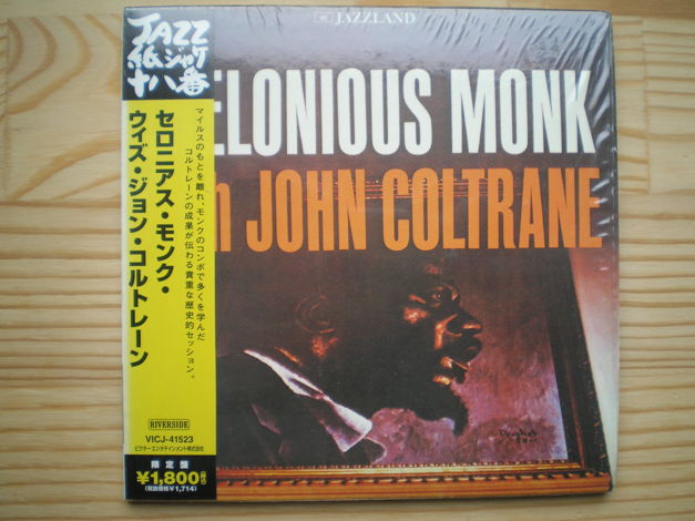 John Coltrane - with Thelonious Monk Japan mini-lp