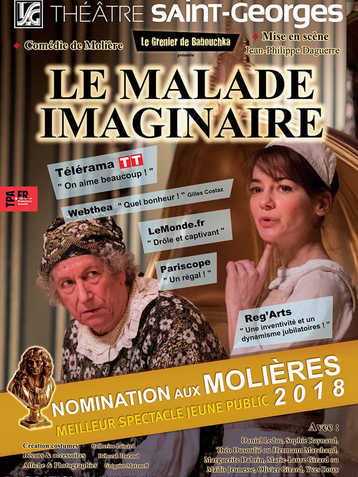 Le Malade Imaginaire-Théâtre Saint Georges
