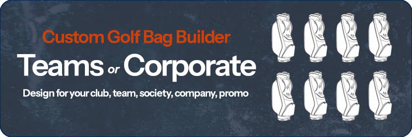 Custom golf bags for Teams & Corporate
