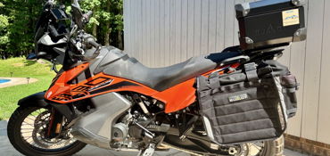 2021 KTM 890 ADVENTURE motorcycle for rent near Concord, NC
