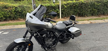 2025 HONDA REBEL 1100T motorcycle for rent near Marietta, GA