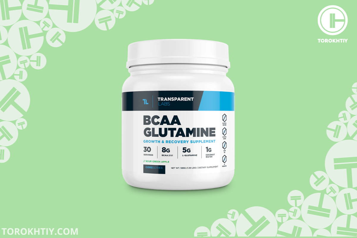 BCAA Glutamine Intra Workout from Transparent Labs