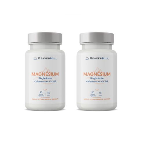 Pack de 2 - Magnésium et Cofacteurs