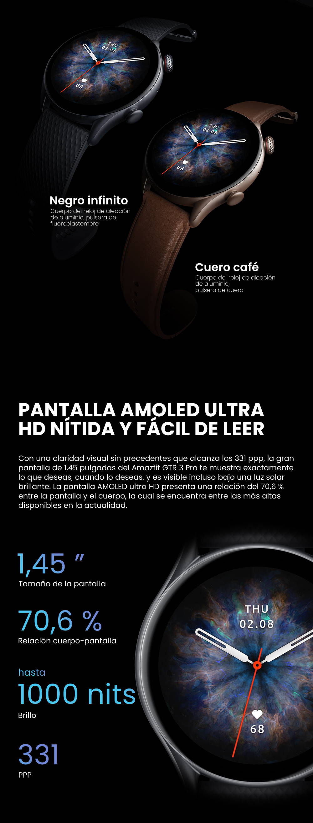 Precio imbatible: el Amazfit GTR 3 Pro Limited Edition puede ser tuyo por  135 euros