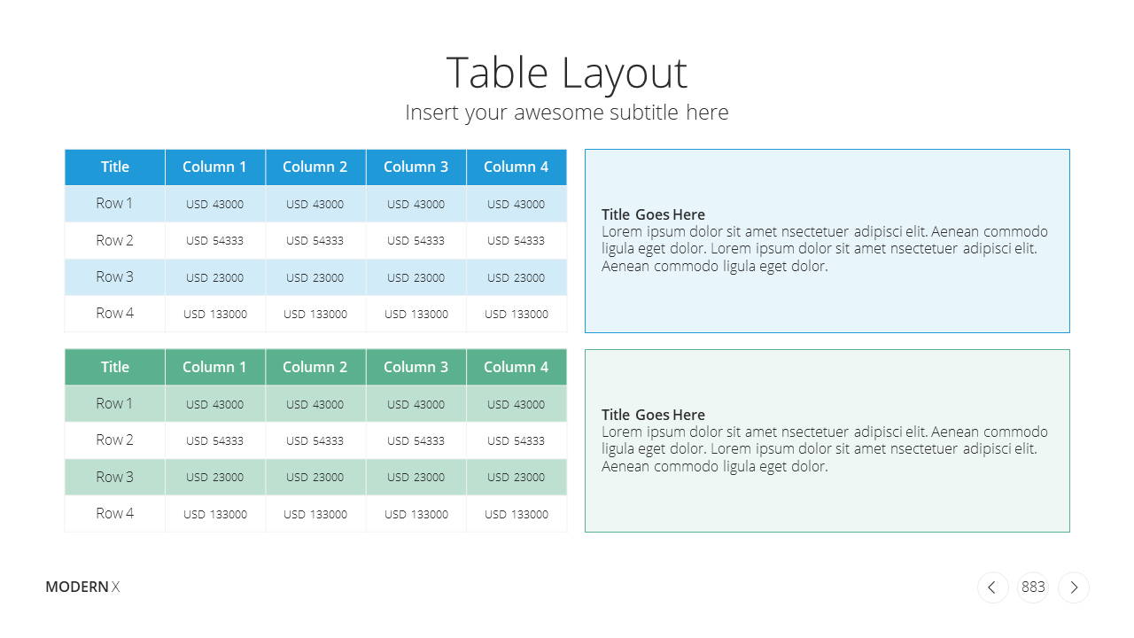 Modern X Consulting Firm Proposal Presentation Template Subtitle