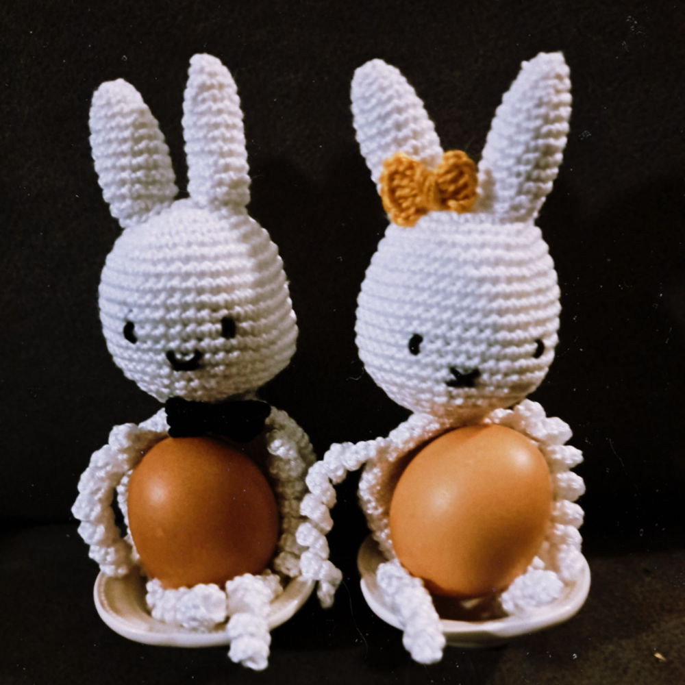 Bunny egg holder