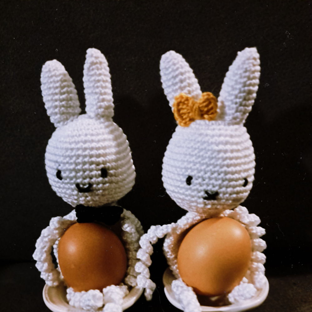 Bunny egg holder