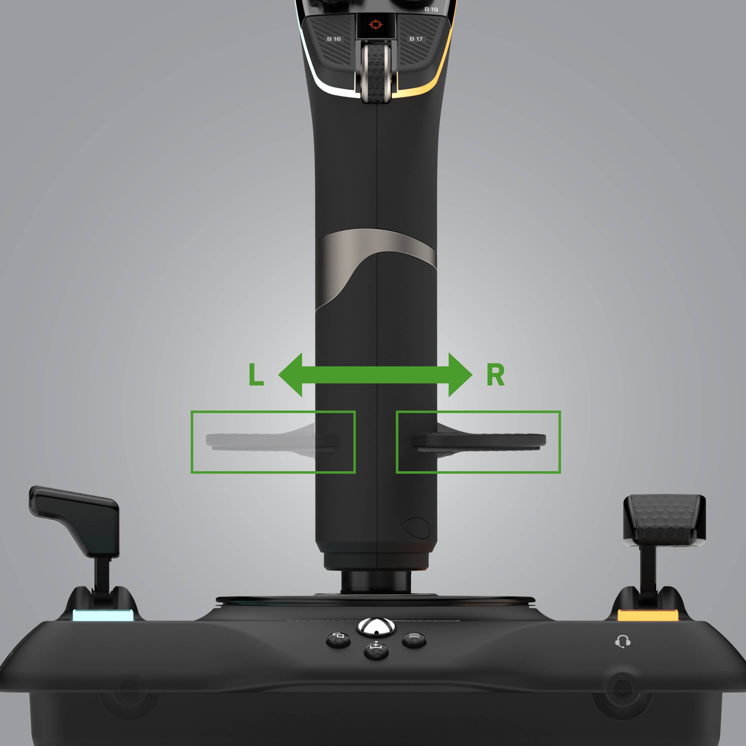 Thrustmaster T.Flight Hotas One Flugsimulator-Joystick Xbox One Schwarz