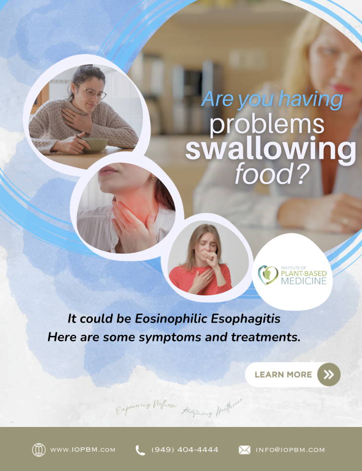 Are you having problems swallowing food? It could be Eosinophilic Esophagitis. Here are some symptoms and treatments.