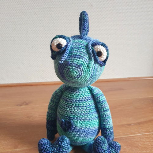 Amigurumi - Kameleon Koen
