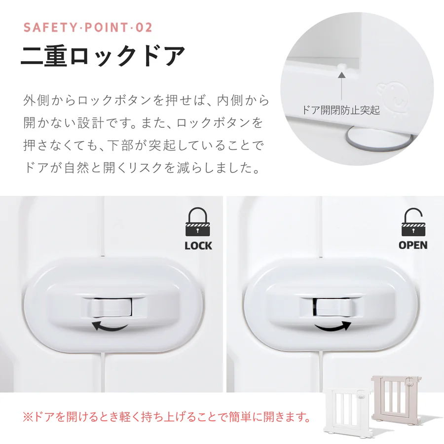 二重ロックドア