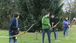 bester geburtstagde erlebnisräume bogenschießen familie freude kinder eltern