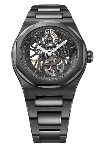 Girard Perregaux Laureato Skeleton Black Ceramic