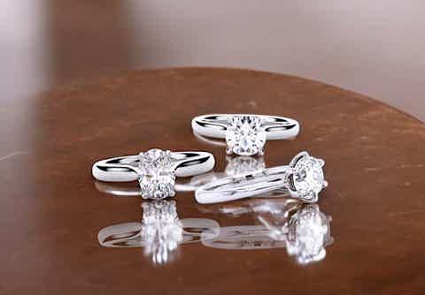 Shop lab grown diamond engagement rings IGI certified