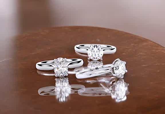 Shop lab grown diamond engagement rings IGI certified