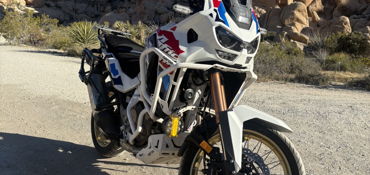 2025 HONDA AFRICA TWIN ADVENTURE SPORTS ES motorcycle for rent near Rancho Palos Verdes, CA