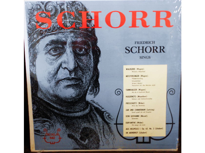 FACTORY SEALED ~ FRIEDRICH SCHORR ~ - SINGS ARIAS ~ 10 OPERAS SCALA 842 (1968)