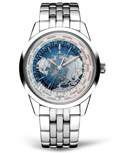 Geophysic Universal Time Stainless Steel / Bracelet