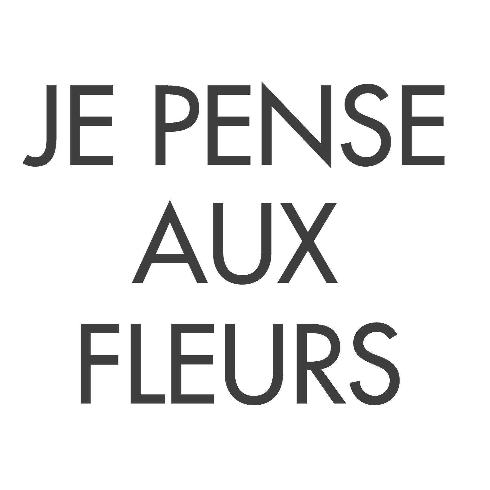 Logo JE PENSE AUX FLEURS