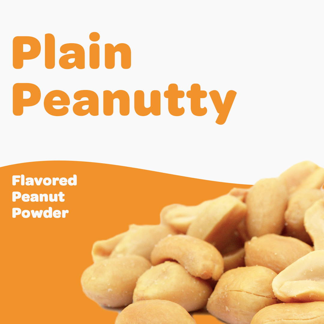Flavored PBco Plain Peanutty Flavored Peanut Powder