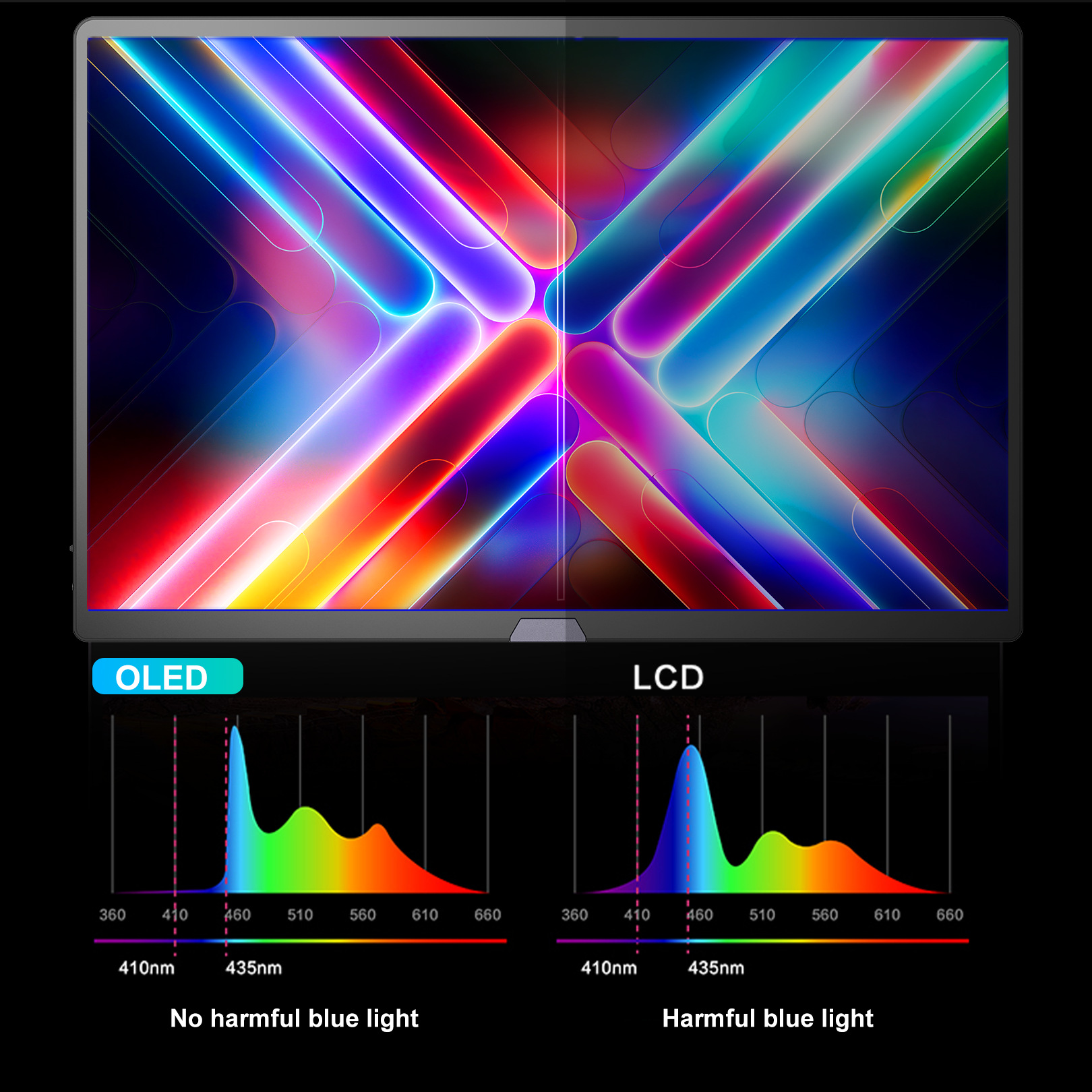 UColor O - OLED Portable Touch Monitor for Laptop 15.6" 4K Display
