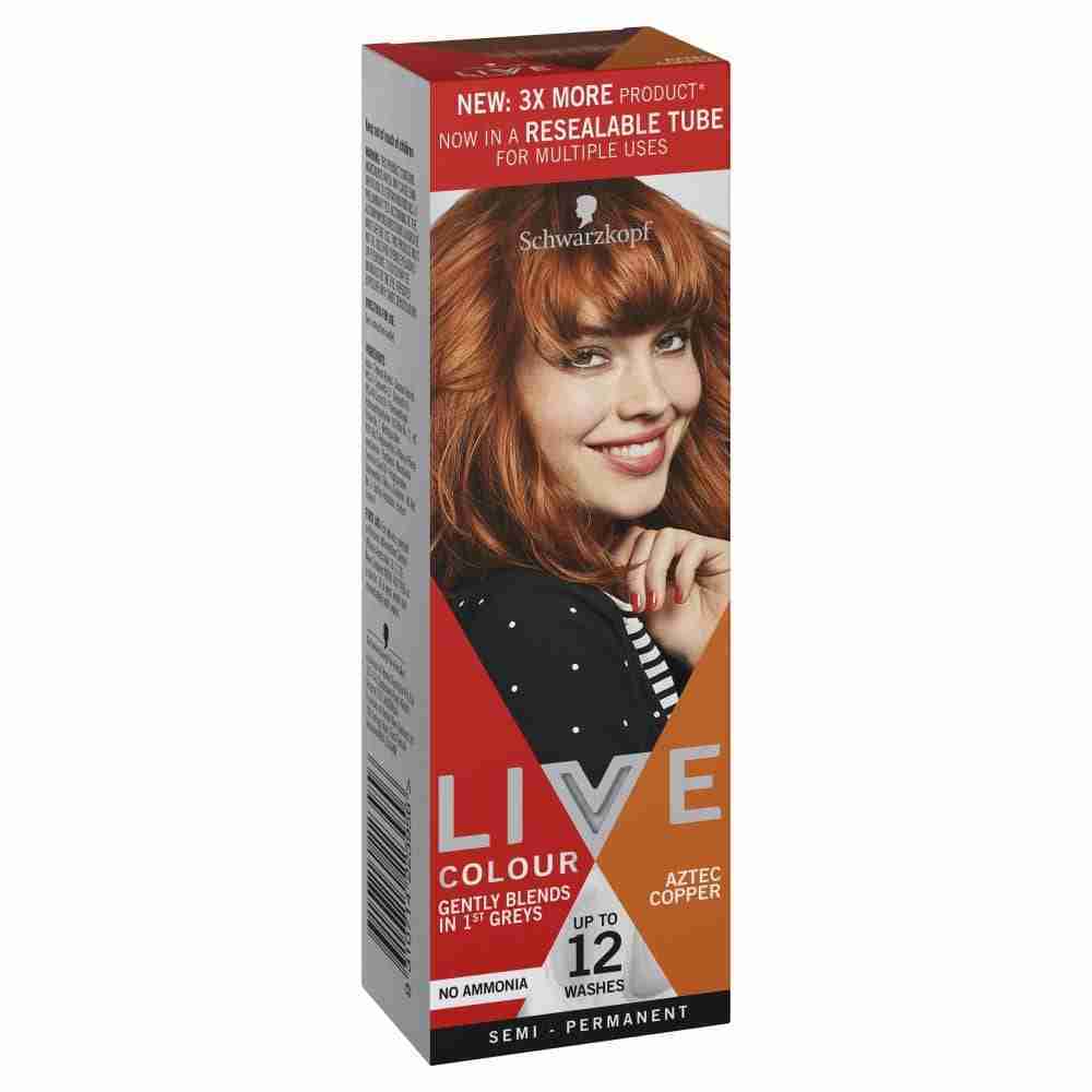 Schwarzkopf Live Colour Aztec Copper 75Ml - Image 2