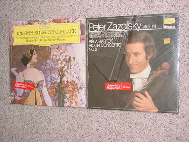 SEALED Deutsche Grammophon - 2 LP RECORDS Johann Straus...