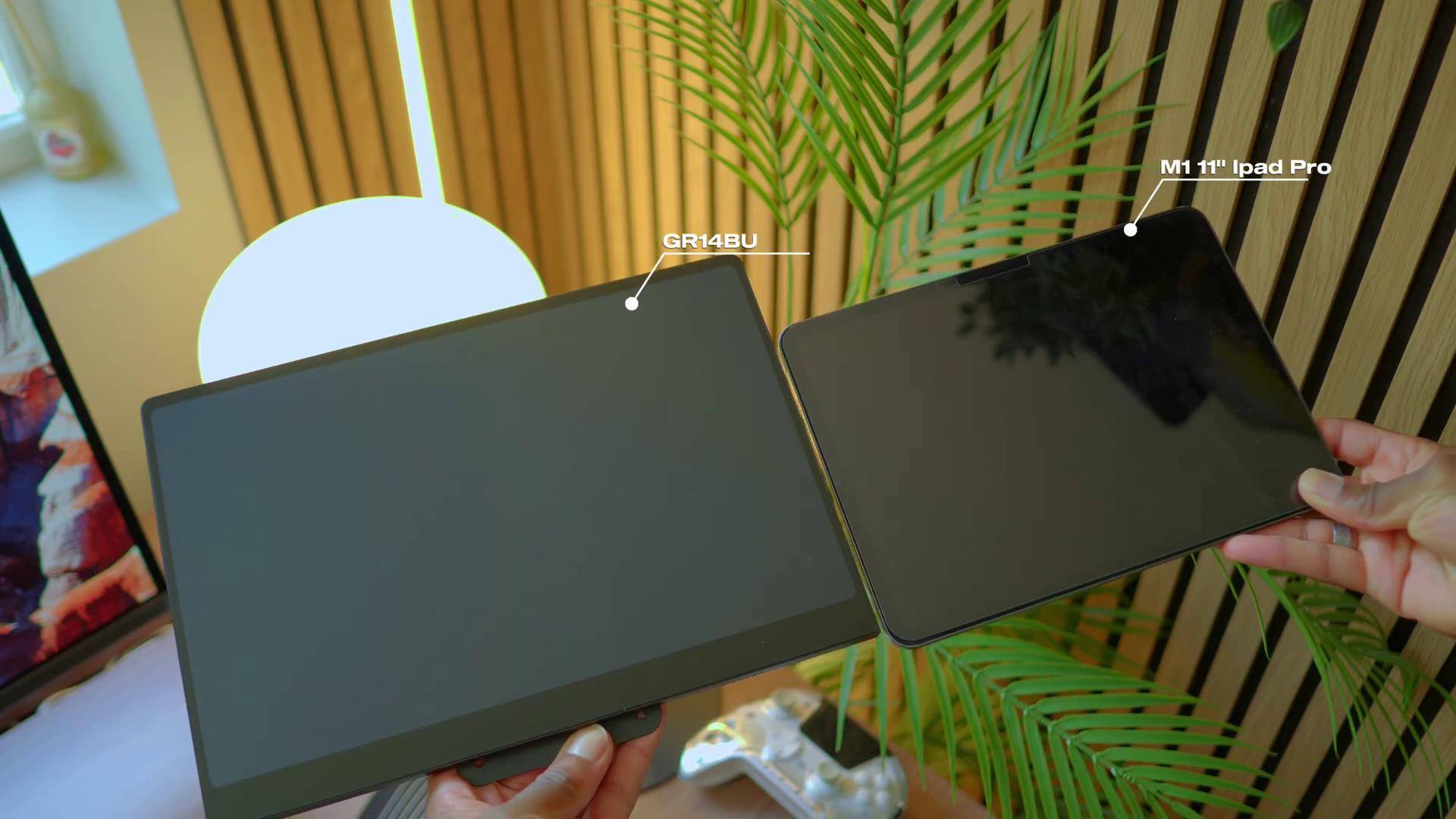 GR14BU | 14" 3K OLED 120Hz Gaming Monitor Portable Touchscreen Display