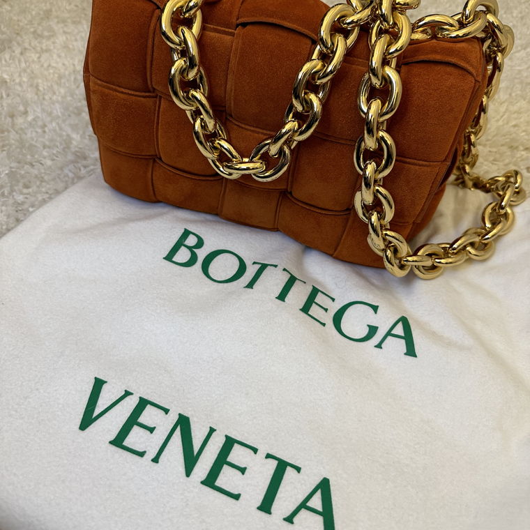 Bottega Veneta - Suede Chain Cassette
