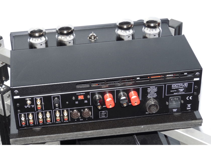 Octave Audio V110 Integrated Amp w/Super Black Box