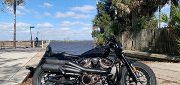 2021 HARLEY-DAVIDSON SPORTSTER S motorcycle for rent near Jacksonville, FL