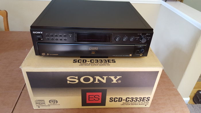 Sony SCD-C333es 5-disc SACD/CD changer