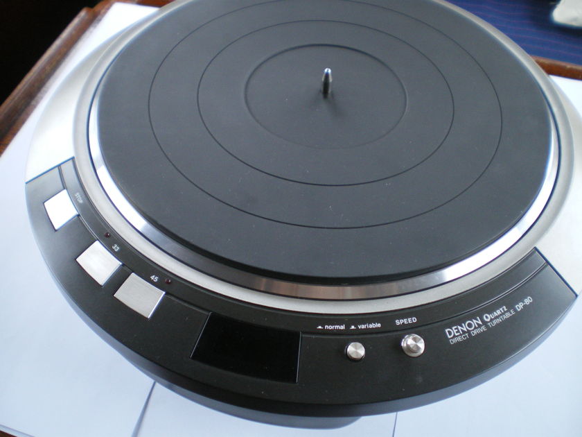 Denon DP80 Turntable in Excellent condition