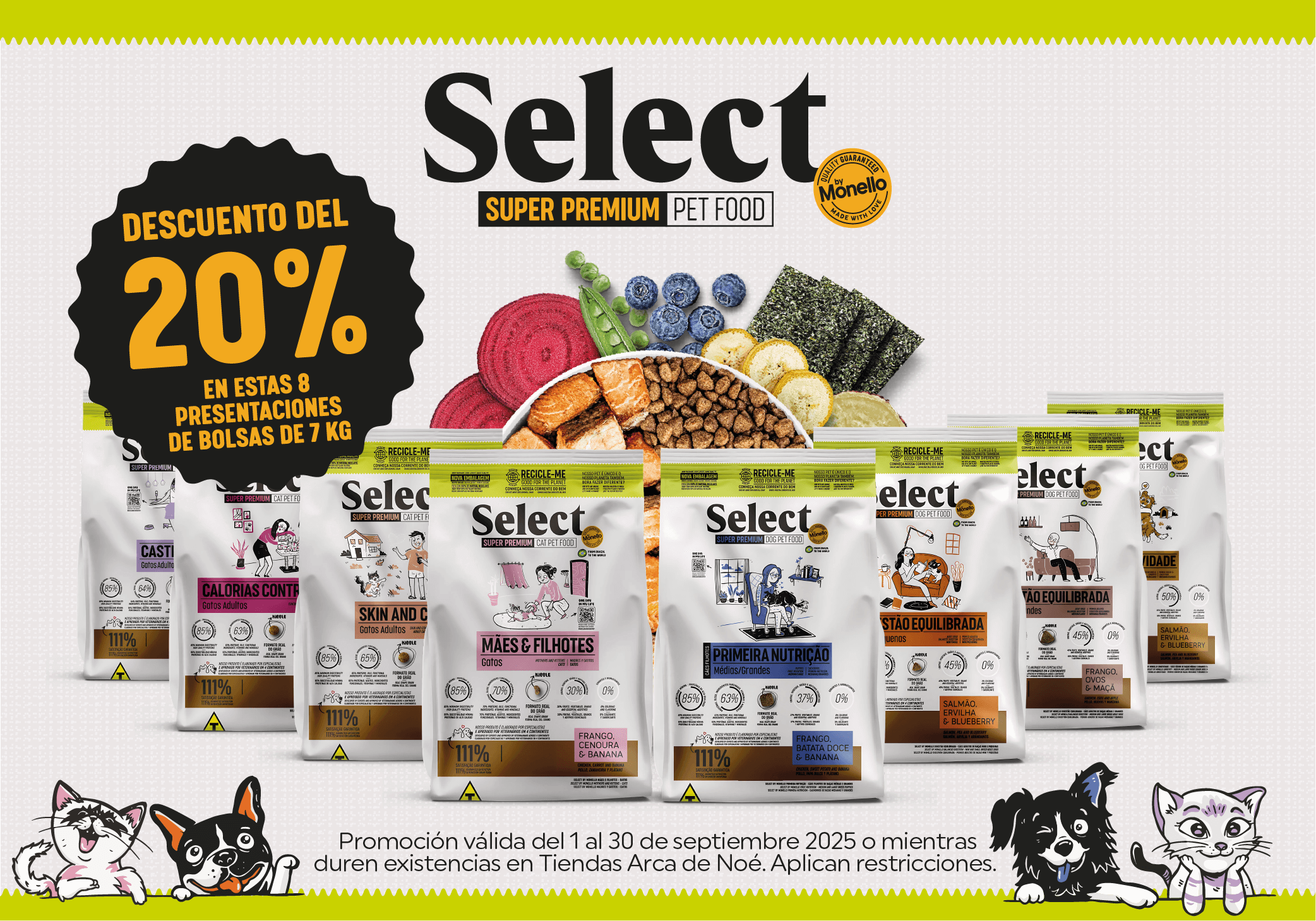Select by Monello - Descuento del 20% en productos seleccionados