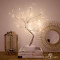 Fairy light trees - glowing sparkly fair light tree with LED lights, powered by batteries or USB cable