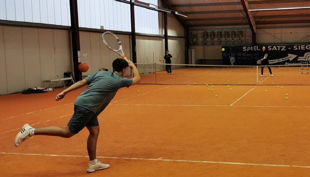 tennisjessen kindergeburtstag spielfeld schlag