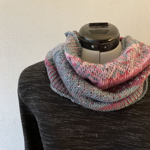 Gebreide tencel kol Babette