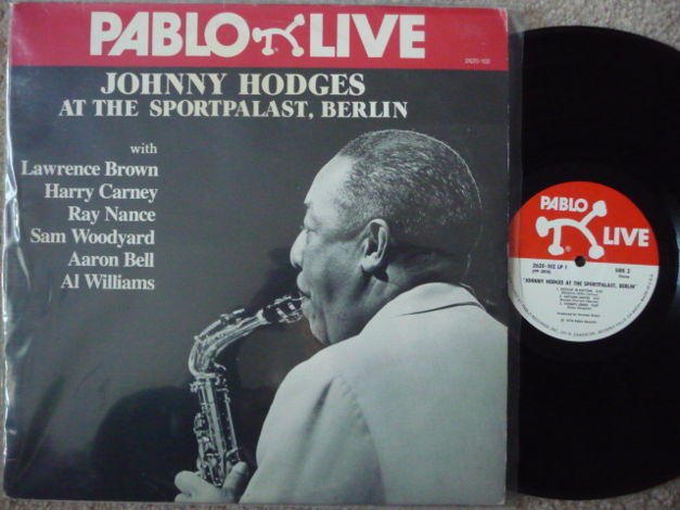 JOHNNY HODGES - AT THE SPORTPALAST BERLIN PABLO 2LPS EX