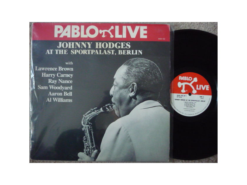 JOHNNY HODGES - AT THE SPORTPALAST BERLIN PABLO 2LPS EX