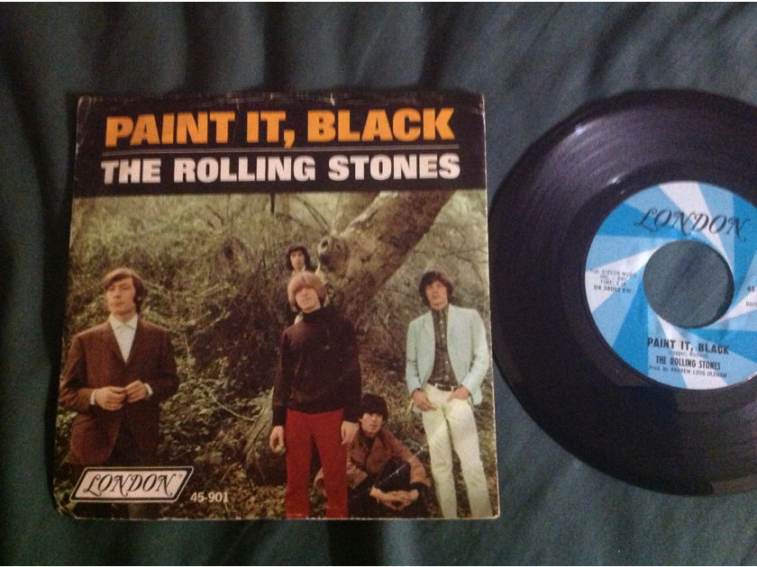 Rolling Stones - Paint It,Black 45 With Sleeve London Records Label