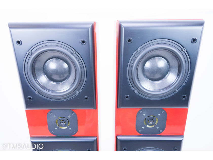 Acoustic Zen Adagio Floorstanding Speakers; Figured Red Pair (11706)