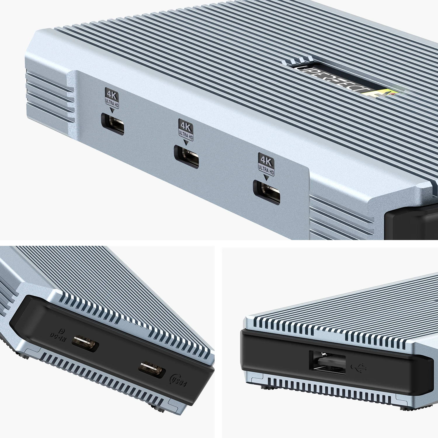 UStand Air S1 - Floating Stacked Portable Monitor Stand for Flexible Dual-Screen Setup