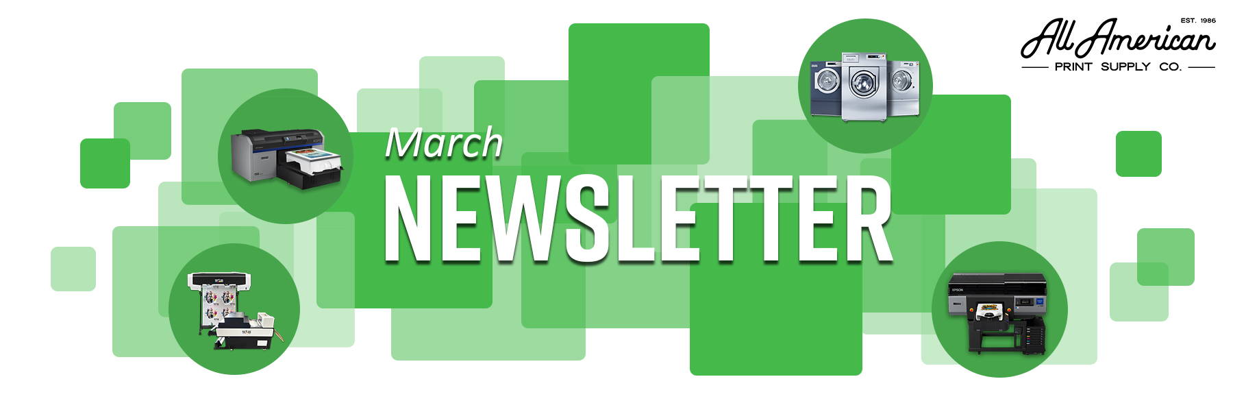 aaprintsupplyco March Newsletter
