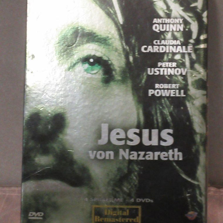 DVD 4-Speilfilme Jesus von Nazareth 4 Filme Box