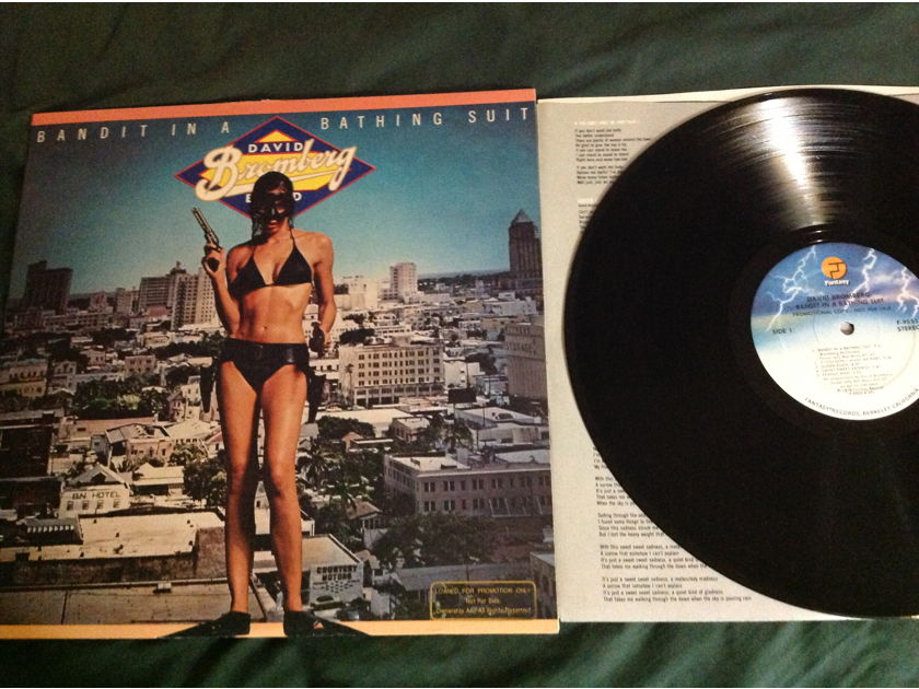 David Bromberg Band - Bandit In A Bathing Suit Fantasy Records Vinyl LP NM