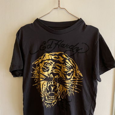 Ed Hardy Shirt with Gold Detail