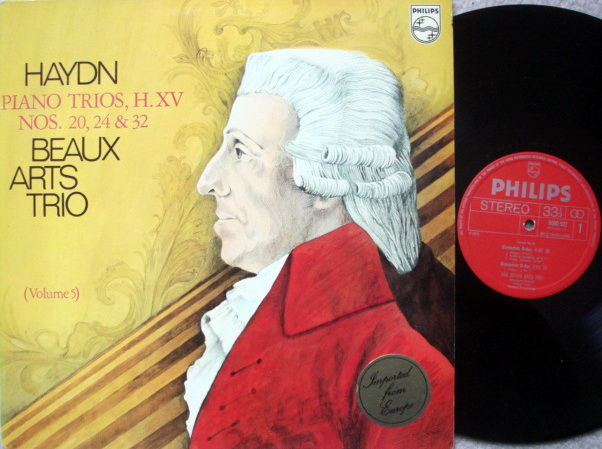 Philips / BEAUX ARTS TRIO, - Haydn Piano Trios No.20, 2...