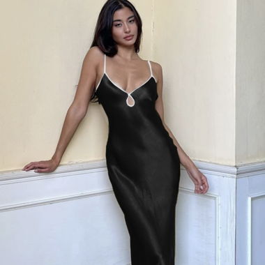Black classy dress